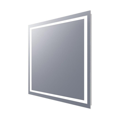 Integrity 116W LED Frameless Wall Mirror 42X42 Inch Wide by Electric Mirror - INT-4242