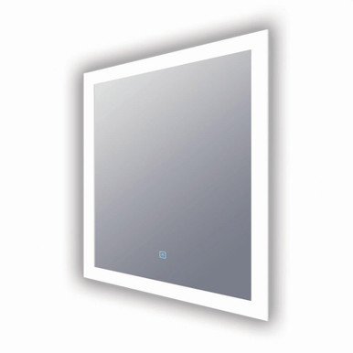 Silhouette with Keen LED Lighted Mirror 36 Inch Wide by Electric Mirror - SIL-3636-KG