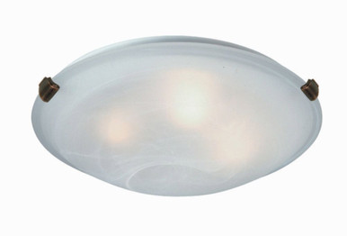 Clip Flush 3 Light 15 Inch Wide Flush Mount by Artcraft - AC2352
