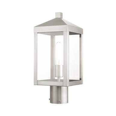 Nyack 1 Light Outdoor Post Top Lantern 6.25 x 15.25 Inches by Livex - 20590