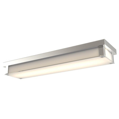 Helios 30W LED Medium Bath Vanity 6 Inch Tall and 24 Inch Wide by DVI - DVP10393BN-SSW