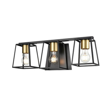 Cape Breton 3 Light Bath Vanity 7 Inch Tall and 21 Inch Wide by DVI - DVP29043MF+EB