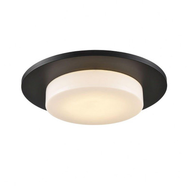 Skimmer 1 LED Flush Mount 2.5 Inch Tall and 17 Inch Wide by DVI - DVP37842EB-VICE