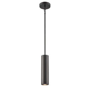 Gimli 1 Light Outdoor Pendant 11.5 Inch Tall and 3 Inch Wide by DVI - DVP49119MW+BK