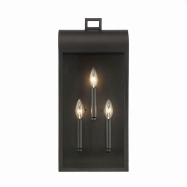 Sawyer 3 Light Outdoor Wall Lantern by Eurofase - 41968-017