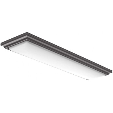 Vanderlyn 32W 4000K 1 LED 13.8 Inch Wide Flush Mount by Lithonia - FMFL 30840 VANL BZ