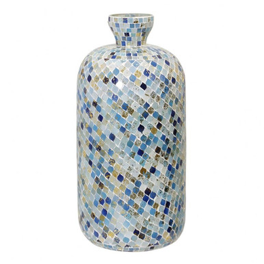 Glass Vase 18 Inch Tall and 8.75 Inch Wide by Stylecraft - AI11391