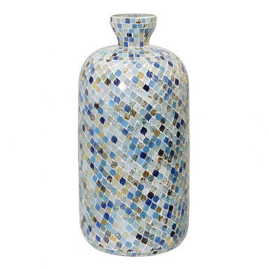 Glass Vase 18 Inch Tall and 8.75 Inch Wide by Stylecraft - AI11391
