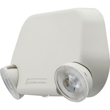 0.75W LED Dual Head Emergency Lighting Unit 4.5 Inch Tall by Lithonia - EU2L M12