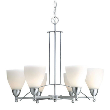 6 Light Medium Chandelier by Forte - 2231-06-55