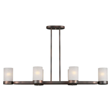 Lila 6 Light Mini Chandelier by Forte - 2648-06-32