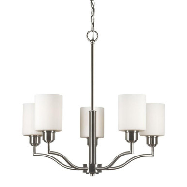 Nao 5 Light Medium Chandelier by Forte - 2714-05-55