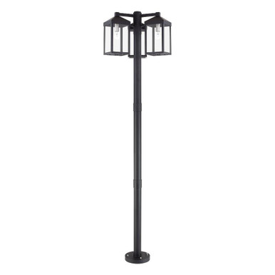 Nyack 3 Light Outdoor 3 Head Post Lantern 96.25 x 26 Inches by Livex  - 20597