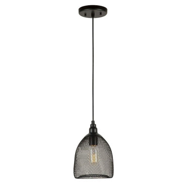 Mesh 1 Light Small Pendant by Forte - 2688-01-04