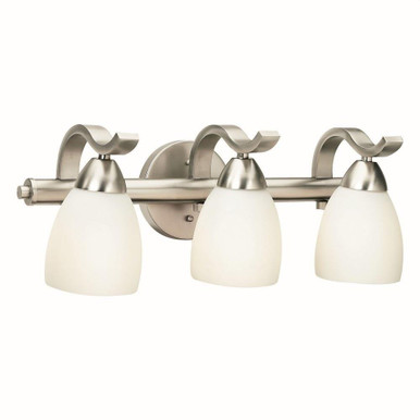Stanley 3 Light Vanity Light by Forte - 5045-03-55