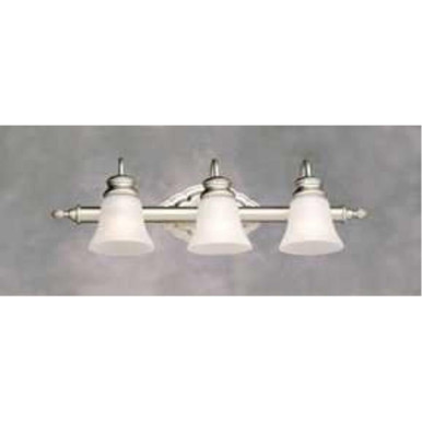 3 Light Vanity Light 26 Inch Wide by Forte - 5018-03-55