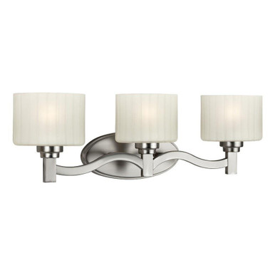 Dayton 3 Light Vanity Light by Forte - 5188-03-55