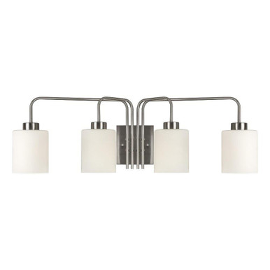 4 Light Vanity Light 31.5 Inch Wide by Forte - 5107-04-55