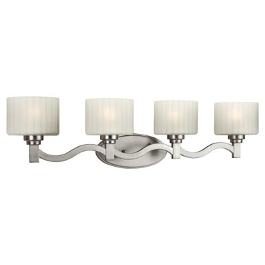 Dayton 4 Light Vanity Light by Forte - 5188-04-55