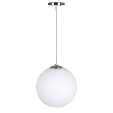 Selene 1 Light Medium Pendant 14.5 Inch Tall by Forte 2765-01-55