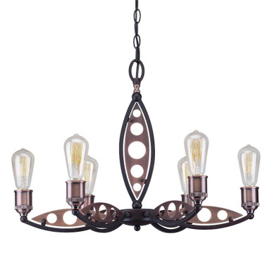 Essy 6 Light Medium Chandelier by Forte - 7065-06-32