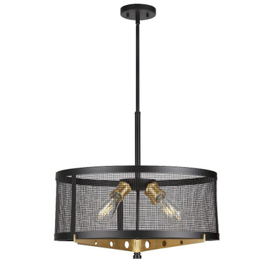 Takoma 4 Light Large Pendant by Forte - 7119-04-62