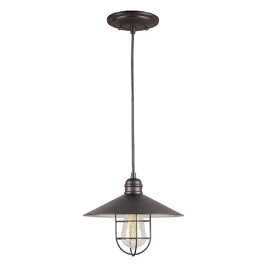 Ori 1 Light Small Pendant 10 Inch Wide by Forte - 7459-01-32