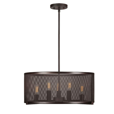Nash 6 Light Large Pendant by Forte - 7112-06-32