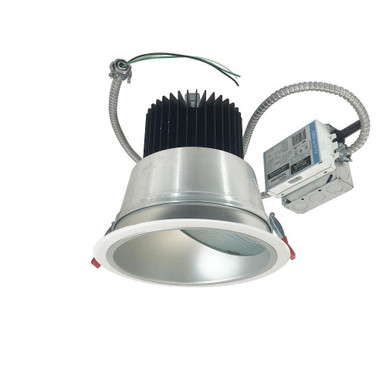 27W LED 8 Inches Narrow Flood Retrofit Deco Glass Reflector by Nora  - NCR2-882530ME6HWSF