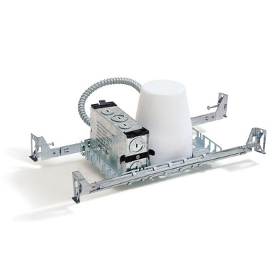 4 Inches Line Voltage IC AT New Construction Can 5.13x 8.5 Inch by Nora  - NS-401QAT/IC