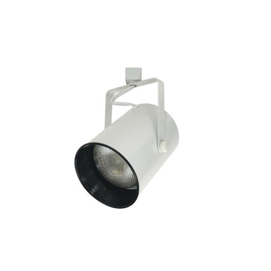 One Light Flatback Cylinder Track Head by Nora NTH-113W