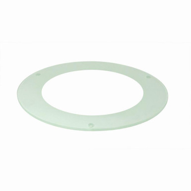 Eight Inches Glass Shade with Open Center by Nora - NTG-8FC