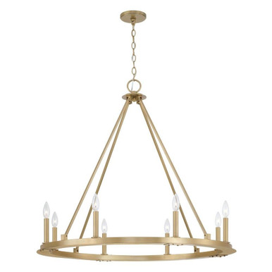 Pearson 8 Light Chandelier  33 x 36 Inch Wide by Capital  - 4918AD