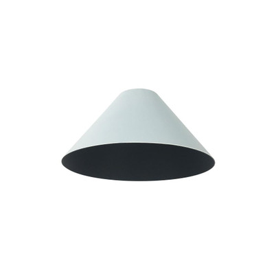 iLENE Series Cone Shade 4 Inch Tall and 8 Inch Wide by Nora NYLM-2CONEWB