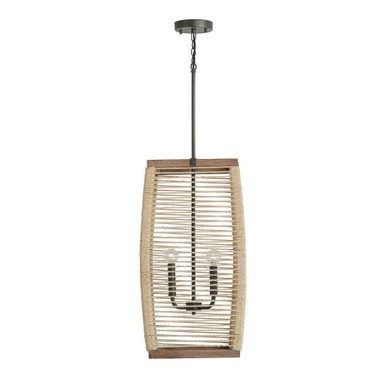 Jacob 4 Light Small Foyer Chandelier by Capital - 540341YG