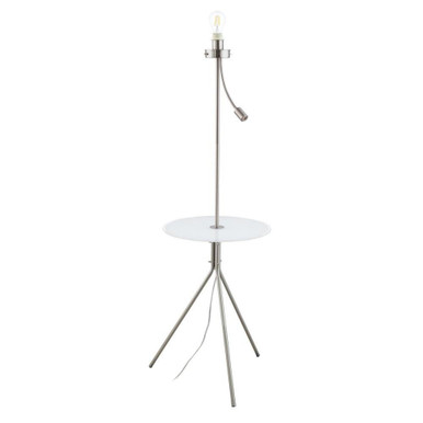 Policara 60W 1 LED Floor Lamp 57.25 x 24.13 Inches by Eglo - 203676A