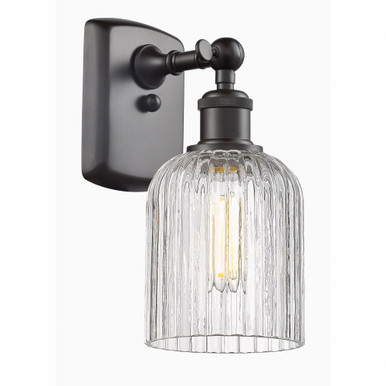 Bridal Veil 1 Light Wall Sconce 10 Inch Tall by Innovations - 516-1W-G559-5