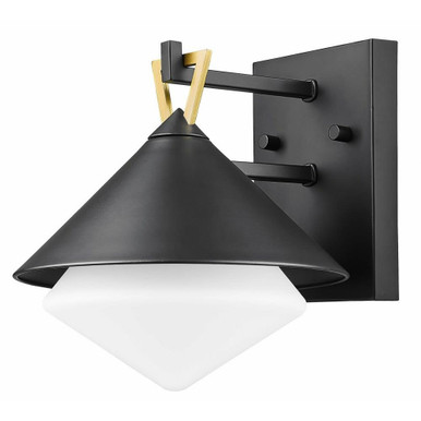Edmore 1 Light Wall Lantern by Acclaim - 1044BK