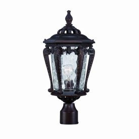 Stratford 1 Light Post Latern 9.5 Inches by 20 Inches High by Acclaim - 3557ABZ