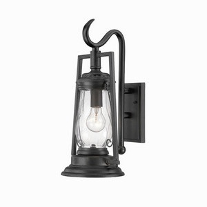 Kero 1 Light Outdoor Wall Lantern by Acclaim - 3492BK