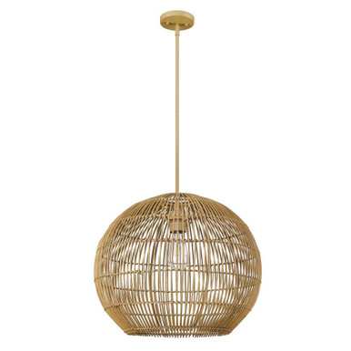Berkshire 1 Light Pendant 16.5 Inch Tall and 19.25 Inch Wide by Acclaim - IN20006WK