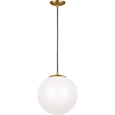 Hanging Globe 14W LED Contemporary Medium Pendant by Visual Comfort Studio - 602493
