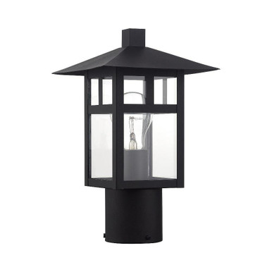 Crestlake 1 Light Medium Outdoor Post Top Lantern 11.75 x 7 In by Livex  - 21324