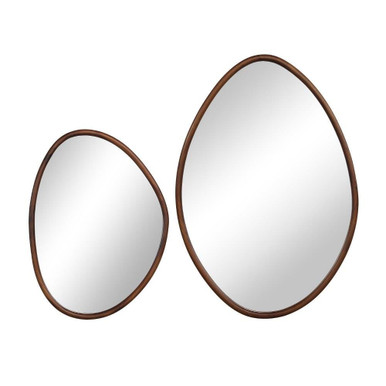 Tivoli Wall Mirror (Set of 2) 30 Inch Tall and 22 Inch Wide by Renwil Inc - MT2701