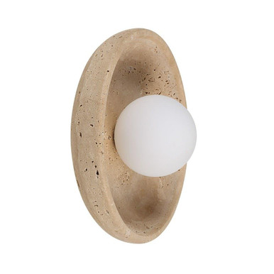 Myrtos 4W 1 LED Wall Sconce 4.92 Inch Tall and 10 Inch Wide by Renwil Inc - WS155