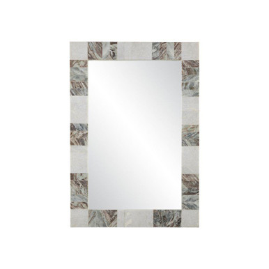 Elena Rectangular Mirror 40 Inch Tall and 28 Inch Wide by Currey Company - 1000-0132