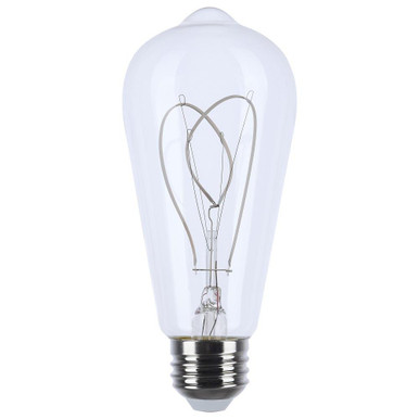 Accessory 6W LED 2700K Flex Gray ST19 Loop Medium Base Bulb by Satco - S11527