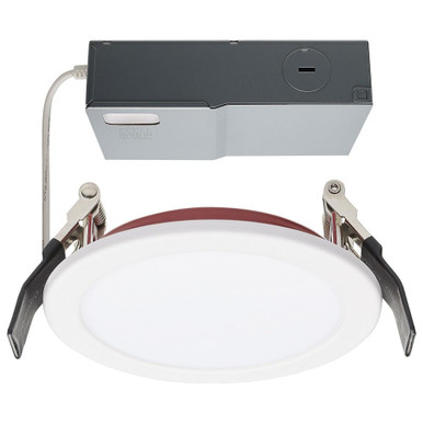 ColorQuick 10W CCT LED 4 Inch Flat Lens Round Downlight by Satco - S11864