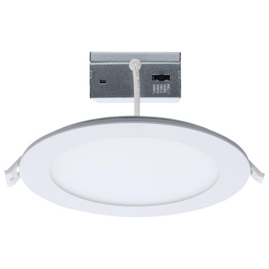 12W LED 6 Inch Direct Wire Round Downlight with Night Light by Satco - S11887