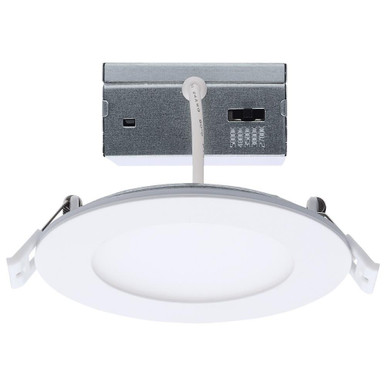9W LED Direct Wire Round Downlight with Night Light 4.88 Inch Wide by Satco - S11886